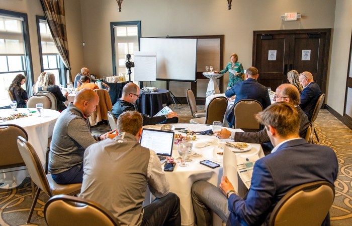 Virtual networking events